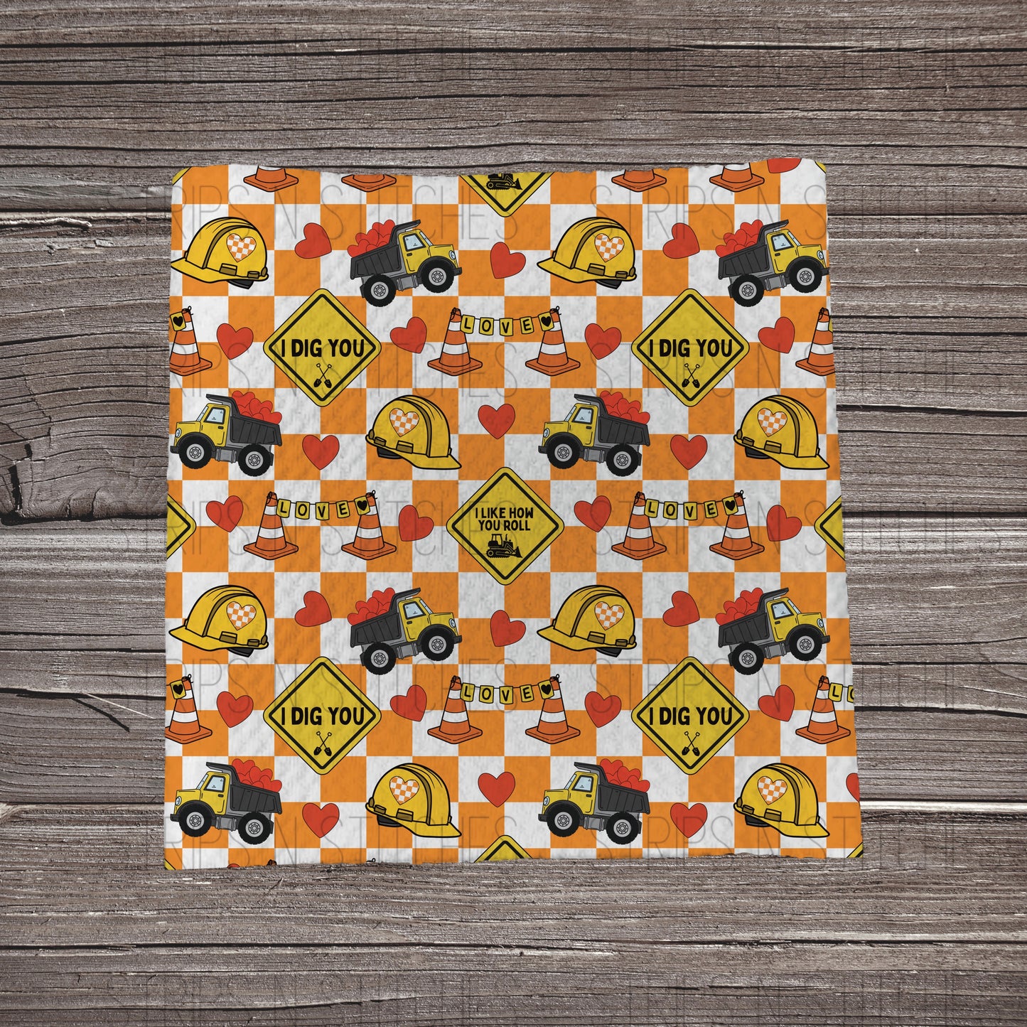 I Dig You | Fabric Strip- Bow Making- Headwra