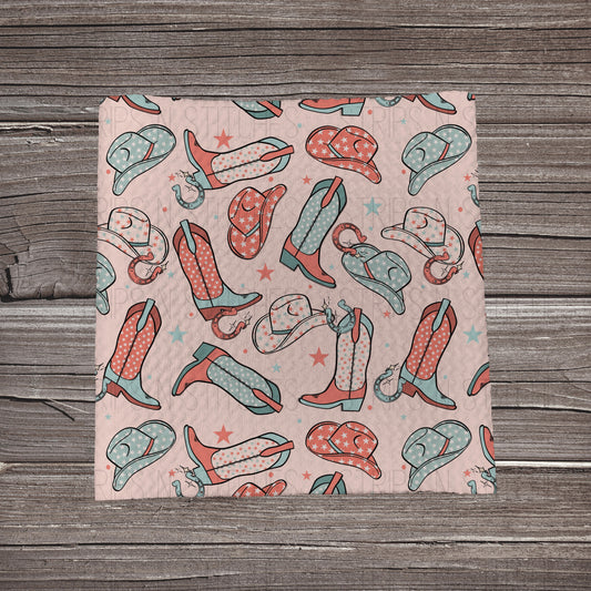 Muted Red Boots & Hats | Bullet Fabric Strip | Bow Making | Scrunchie | Headwraps