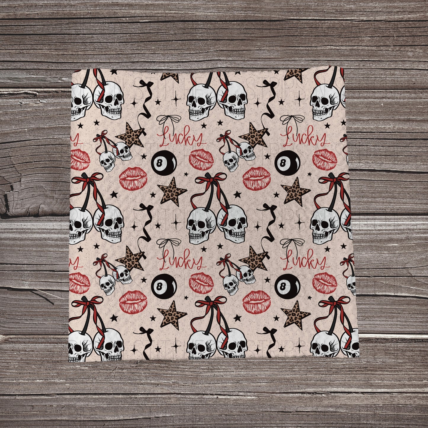 Lucky Skulls | Bullet Fabric Strip | Bow Making | Scrunchie | Headwraps