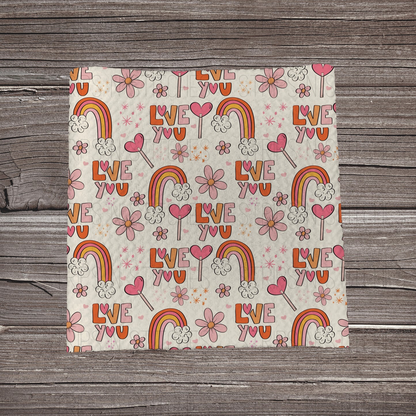 Boho Love You Rainbows | Bullet Fabric Strip | Bow Making | Scrunchie | Headwraps