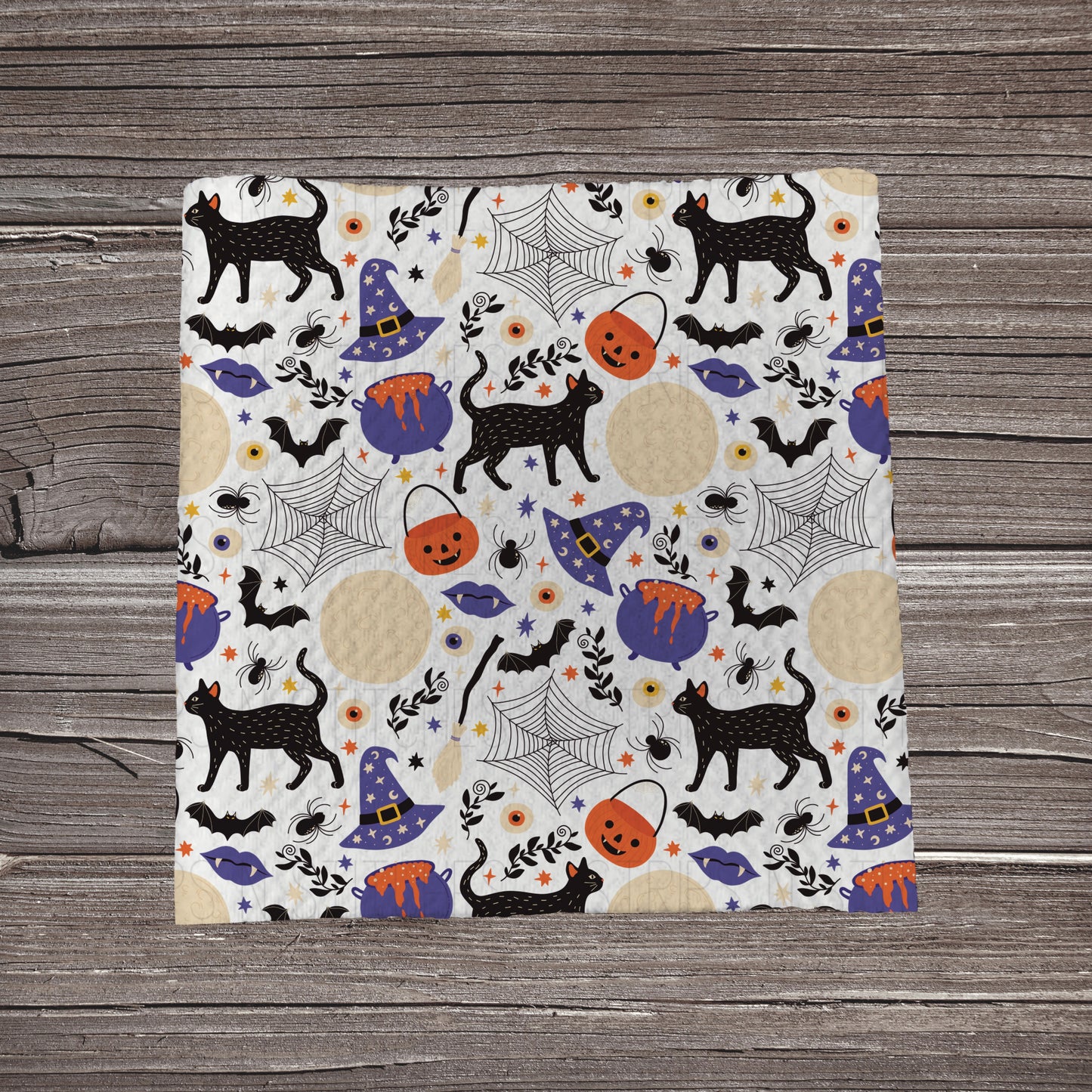 Halloween Scatter | Fabric Strip- Bow Making- Headwraps- Scrunchies