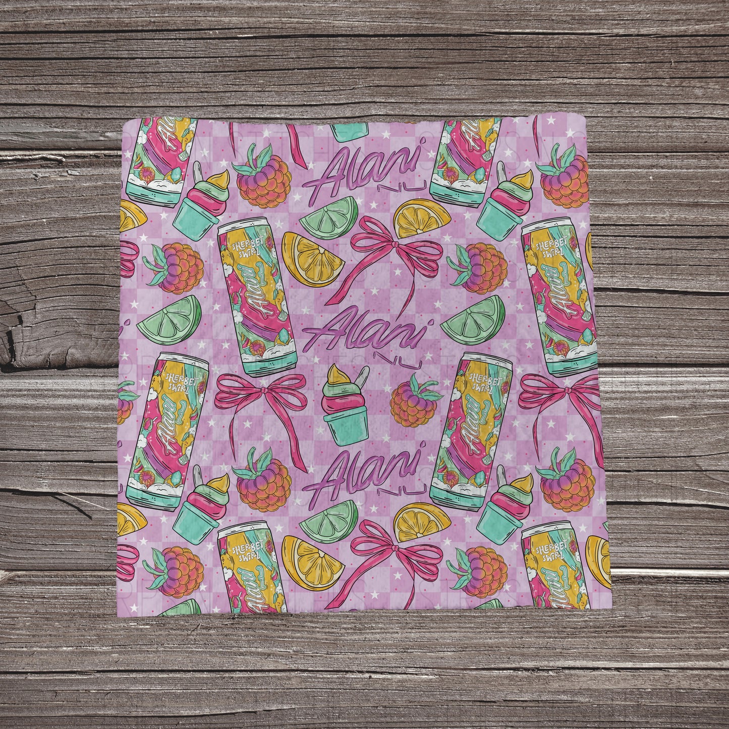 Sherbet Swirl Energy- Pink  | Bullet Fabric Strip | Bow Making | Scrunchie | Headwraps