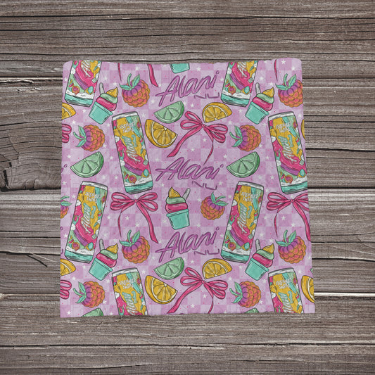 Sherbet Swirl Energy- Pink  | Bullet Fabric Strip | Bow Making | Scrunchie | Headwraps