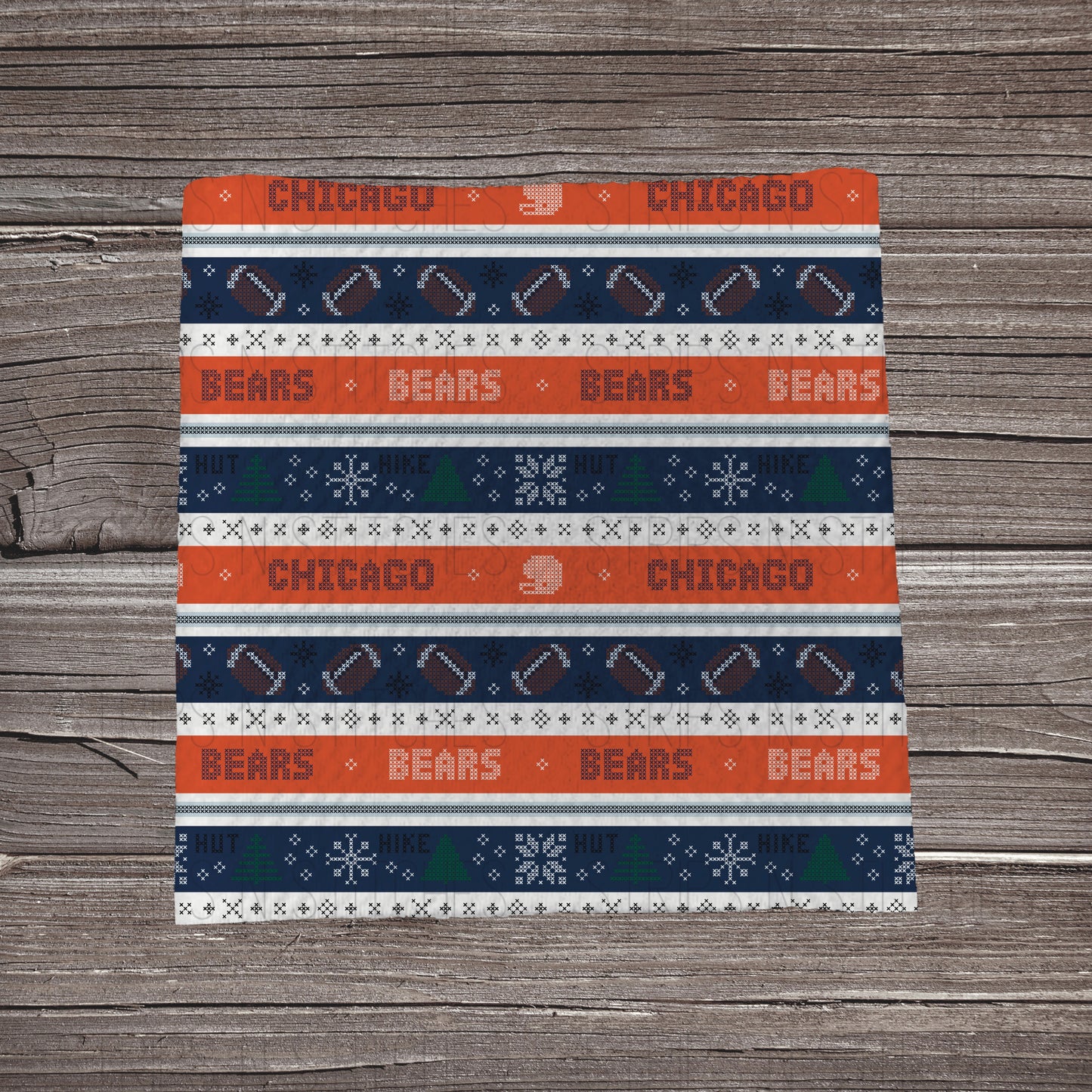 2024 NFL Christmas Sweater | All 32 Teams Available | Fabric Strip | Bow Making | Scrunchies | Headwraps