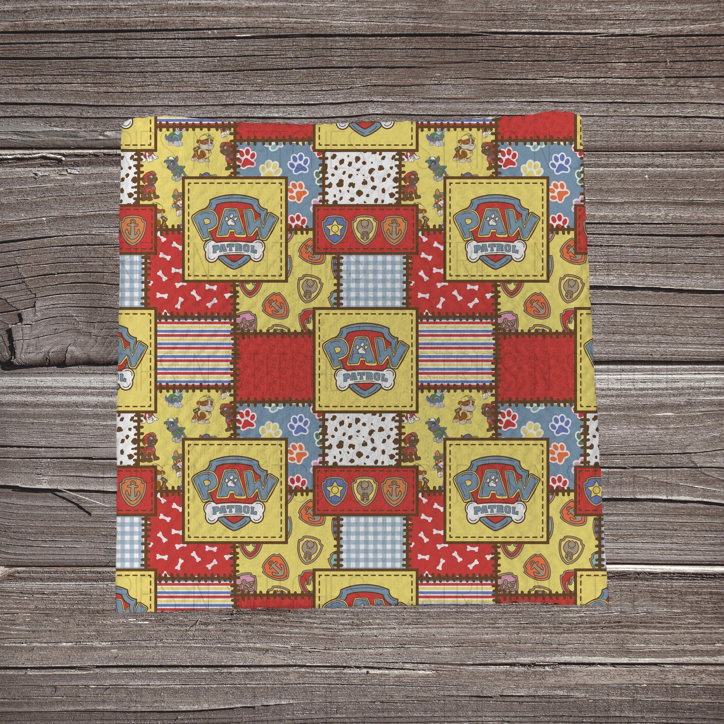 Paw Patrol Patchwork | Bullet Fabric Strip | Bow Making | Scrunchie | Headwraps