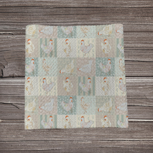 Checkered Chickens | Bullet Fabric Strip | Bow Making | Scrunchie | Headwraps