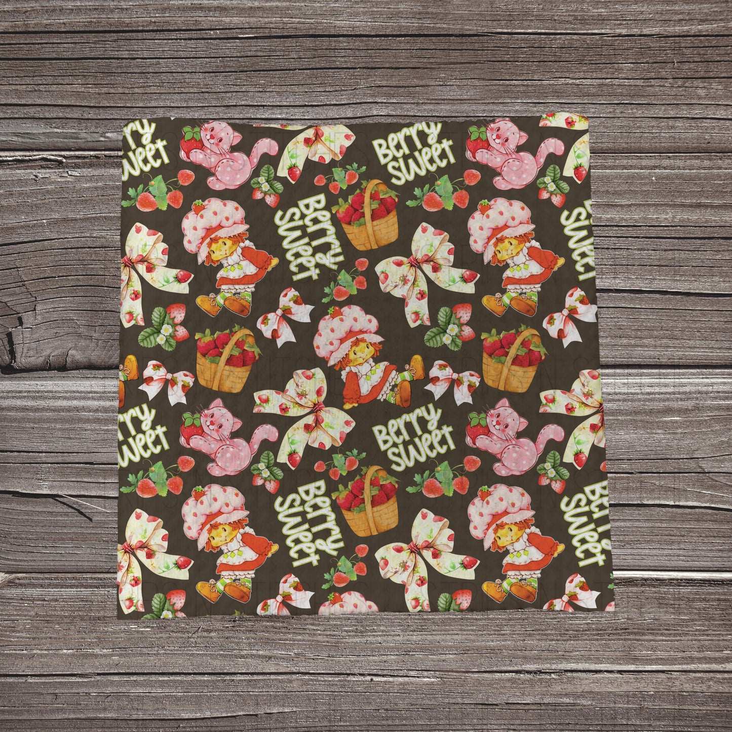 Vintage Berry Sweet Girl | Bullet Fabric Strip | Bow Making | Scrunchie | Headwraps