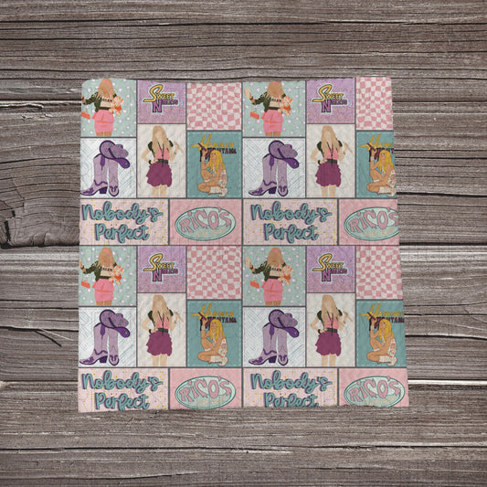 Nobody’s Perfect Patchwork | Bullet Fabric Strip | Bow Making | Scrunchie | Headwraps