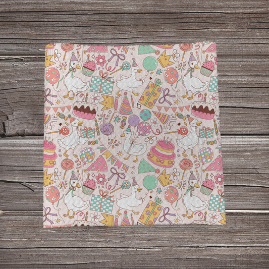 It’s a Goose Party | Bullet Fabric Strip | Bow Making | Scrunchie | Headwraps