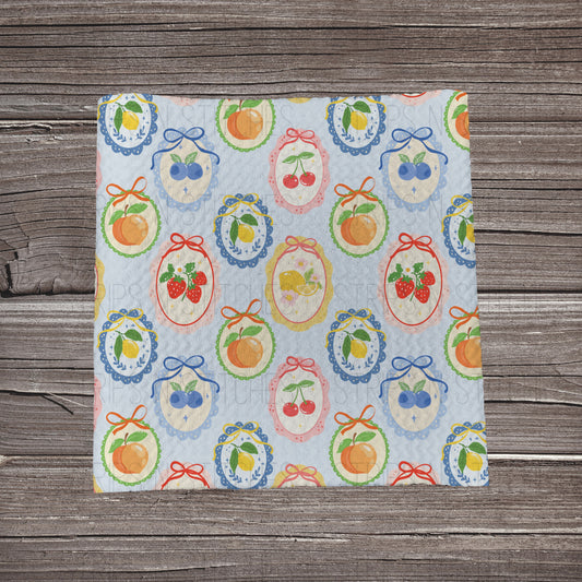 Fruit & Bows | Bullet Fabric Strip | Bow Making | Scrunchie | Headwraps