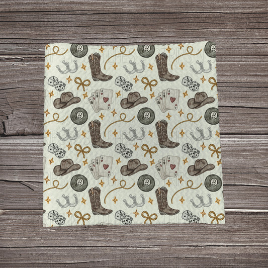 Giddy Up Cowboy Scatter | Bullet Fabric Strip | Bow Making | Scrunchie | Headwraps