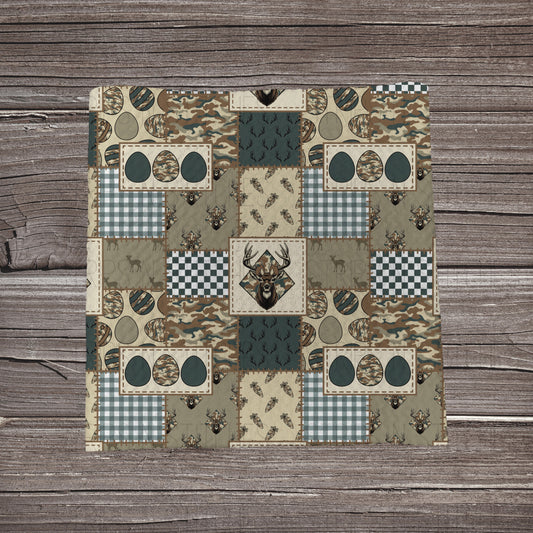 Easter Buck Patchwork | Fabric Strip | Bow Making | Headwrap | Scrunchies