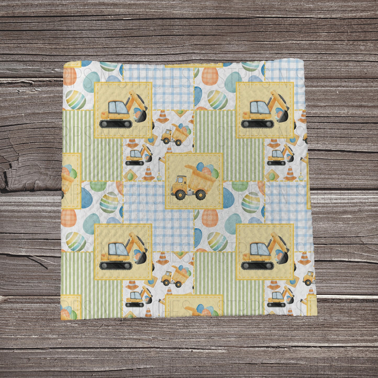 Loads of Eggs Patchwork | Fabric Strip | Bow Making | Headwrap | Scrunchies