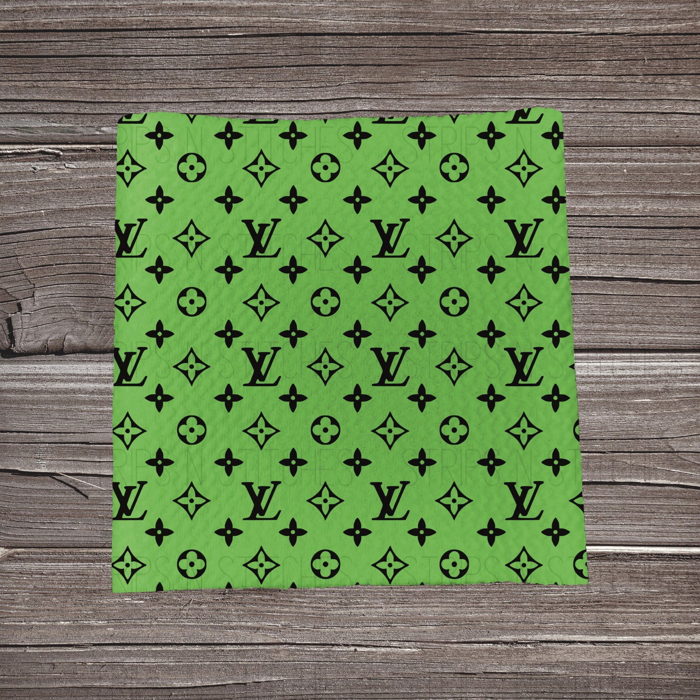 Bright Green Boo-G | Fabric Strip | Bow Making | Headwrap | Scrunchies