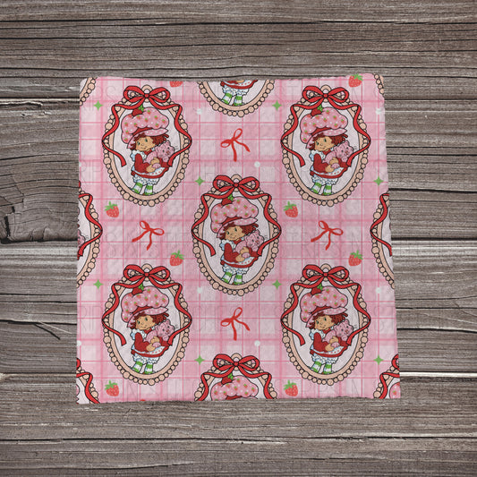 Strawberry Girl Bows | Fabric Strip | Bow Making | Headwrap | Scrunchies