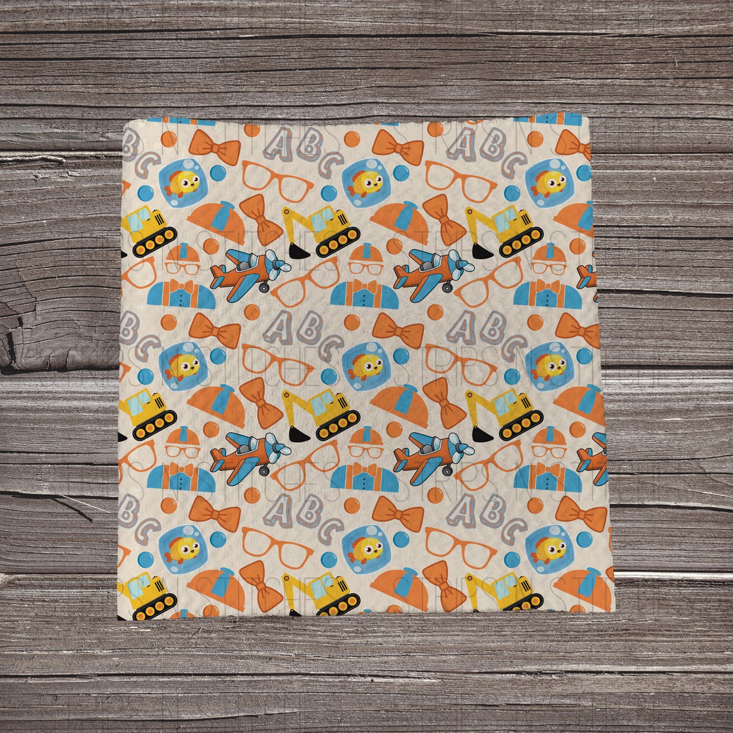 Blippi Elements Scatter | Bullet Fabric Strip | Bow Making | Scrunchie | Headwraps