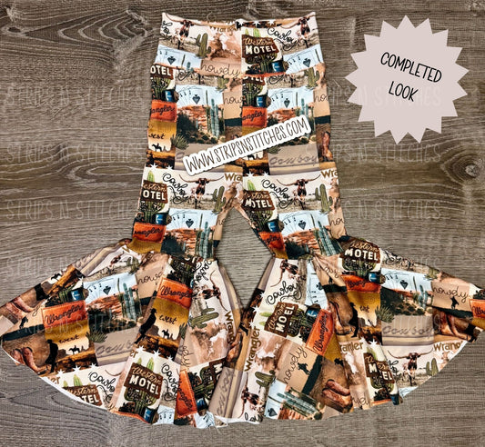 Ready to Sew Pre-Cut Bell Bottoms