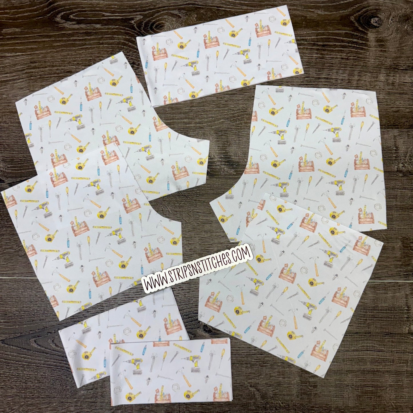 SOLID COLOR WAIST & CUFFS - Ready to Sew Pre-Cut Cheeky Shorts