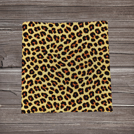 Cheetah Print Fabric Strip- Bow Making- Headwrap- Scrunchies