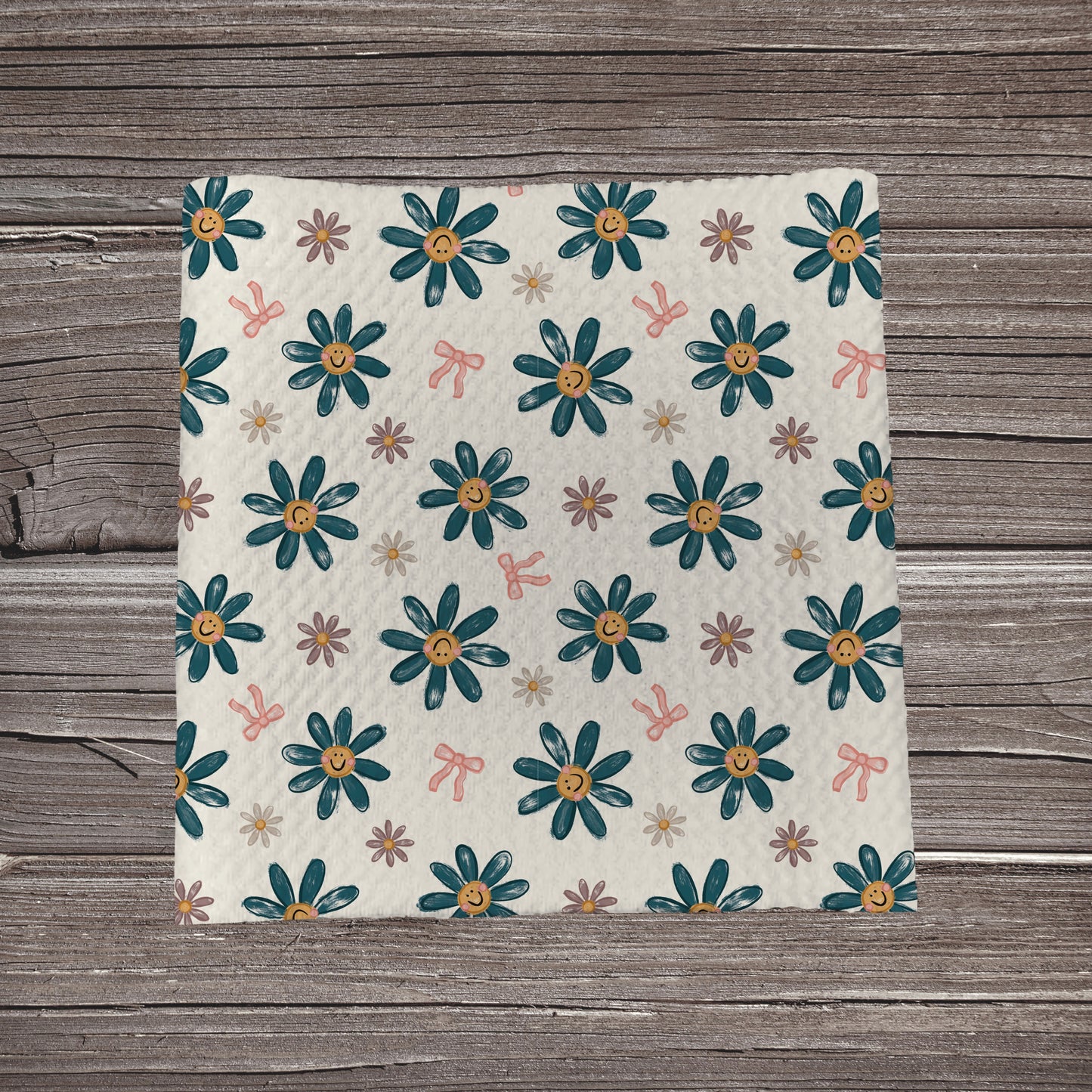 Happy Daisies | Bullet Fabric Strip | Bow Making | Scrunchie |