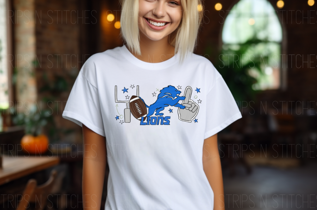 2023 NFL- Lions | Sublimation Transfer | Create your own Shirt