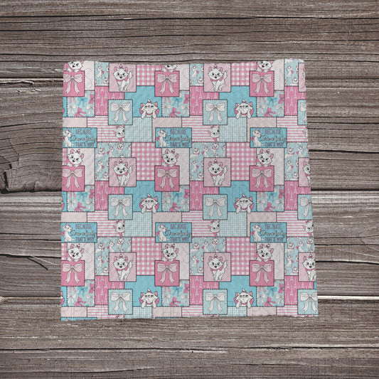 Because I’m a Lady Patchwork | Fabric Strip- Bow Making- Headwrap- Scrunchies