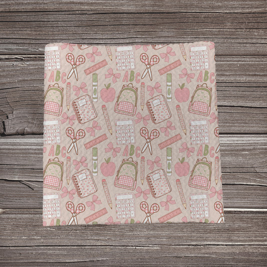 Pink Coquette School Supplies | Fabric Strip | Bow Making- Headwrap- Scrunchies