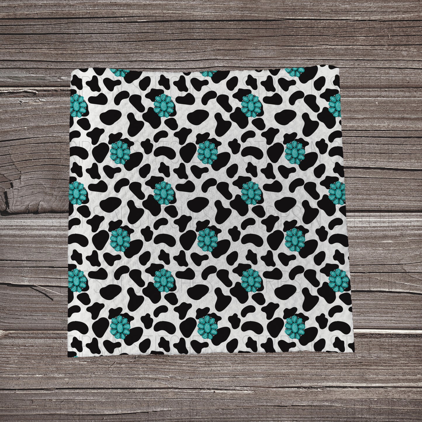Punchy Cow Print | Fabric Strips | Bow Making | Scrunchies | Headwraps