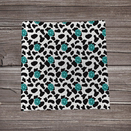 Punchy Cow Print | Fabric Strips | Bow Making | Scrunchies | Headwraps