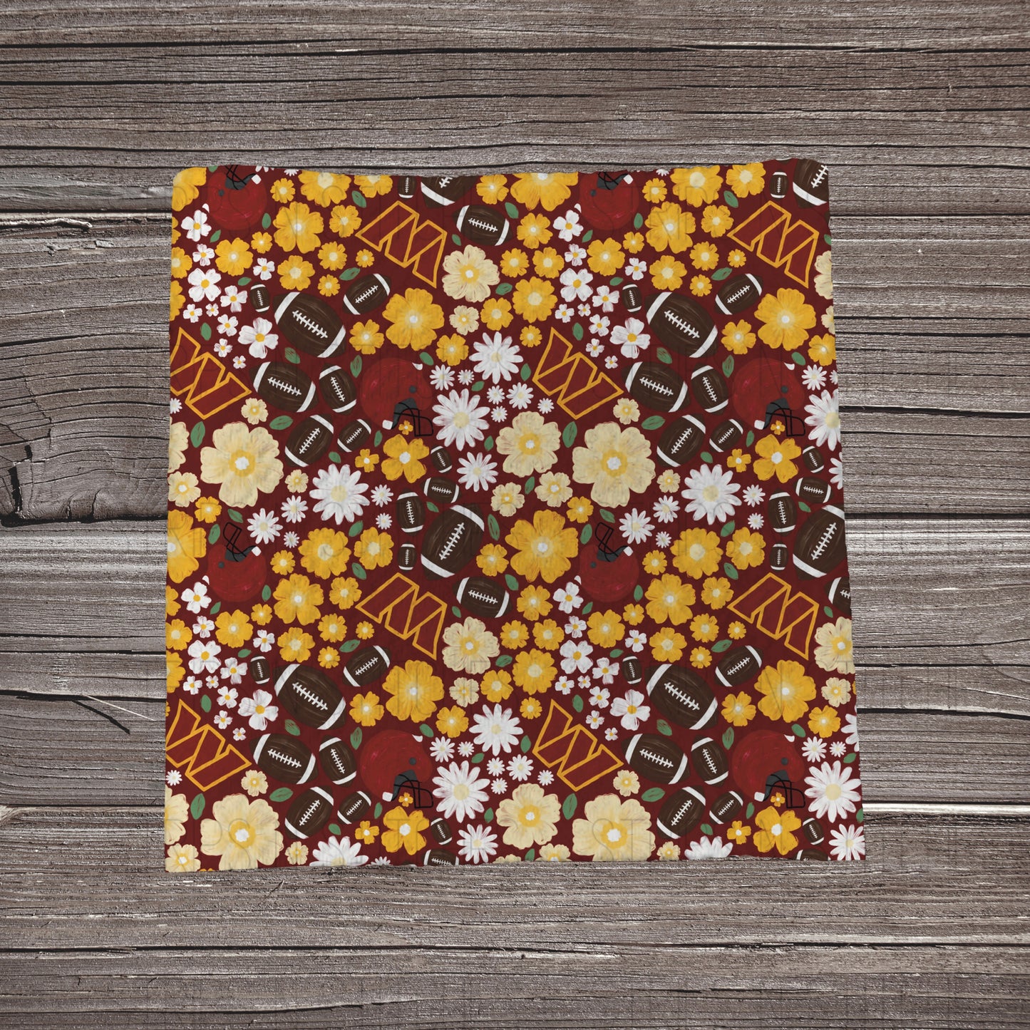 2025 NFL - FLORAL | All 32 Teams Available | Fabric Strip | Bow Making | Scrunchies | Headwraps