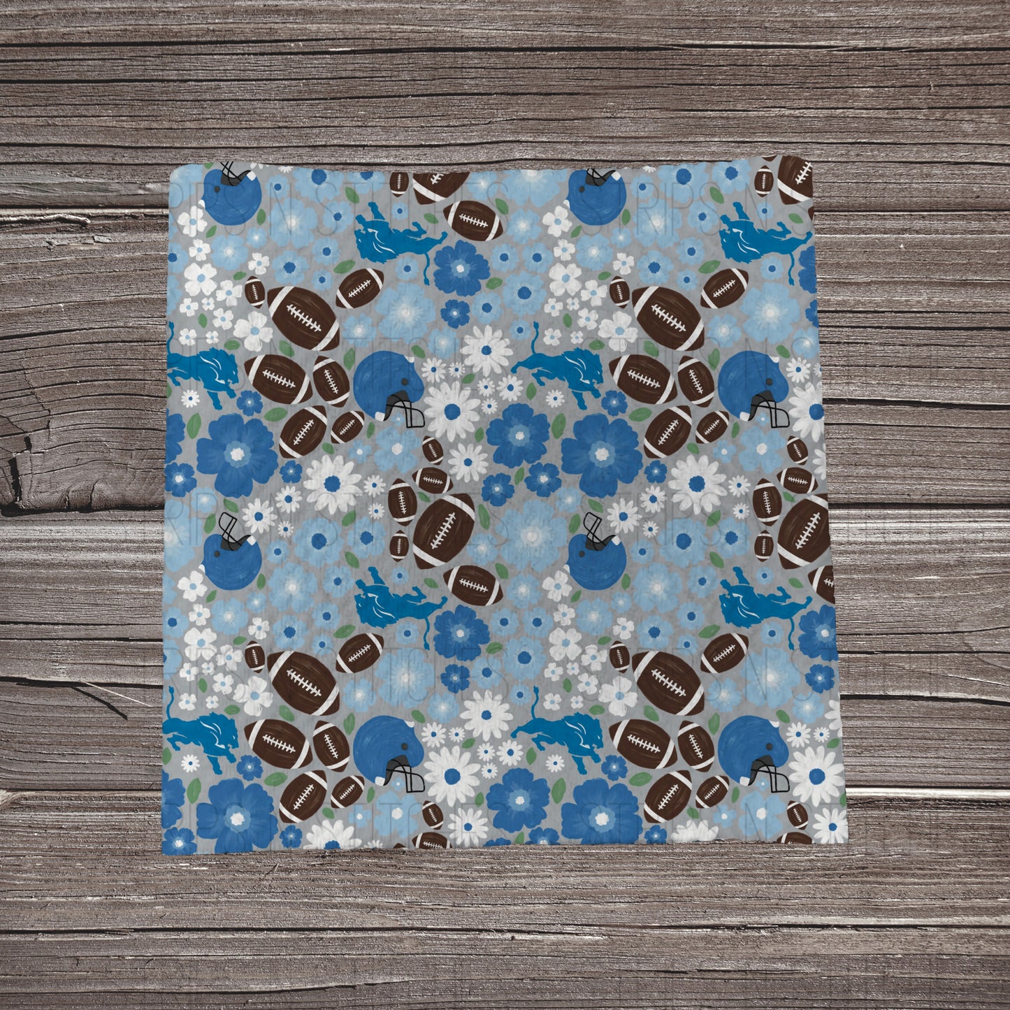 2025 NFL - FLORAL | All 32 Teams Available | Fabric Strip | Bow Making | Scrunchies | Headwraps