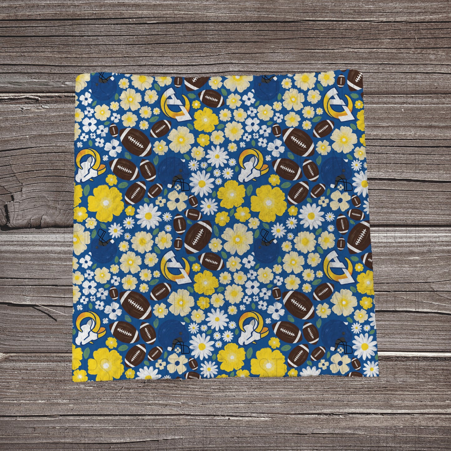 2025 NFL - FLORAL | All 32 Teams Available | Fabric Strip | Bow Making | Scrunchies | Headwraps