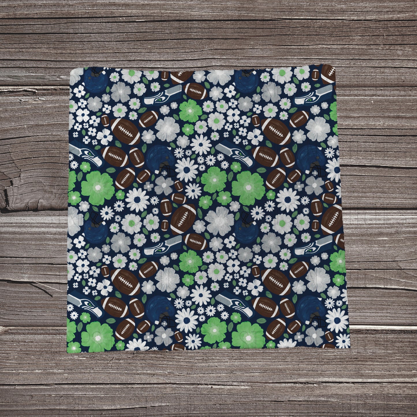 2025 NFL - FLORAL | All 32 Teams Available | Fabric Strip | Bow Making | Scrunchies | Headwraps