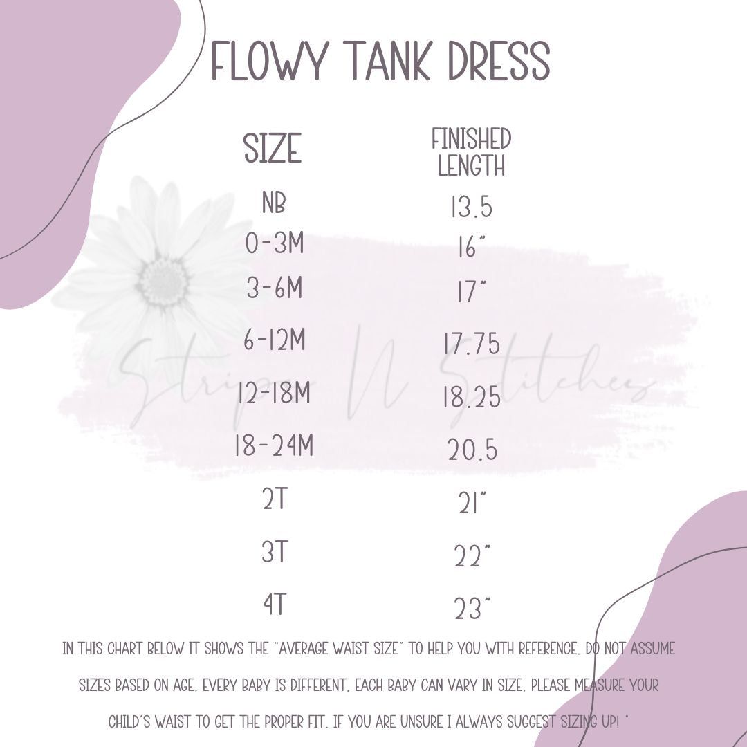 Ready to Sew Pre-Cut Flowy Tank Dress