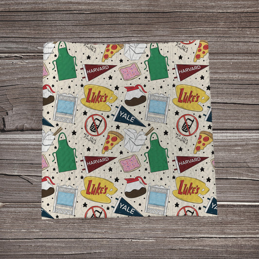 Luke’s Diner | Fabric Strip | Bow Making | Headwrap | Scrunchies