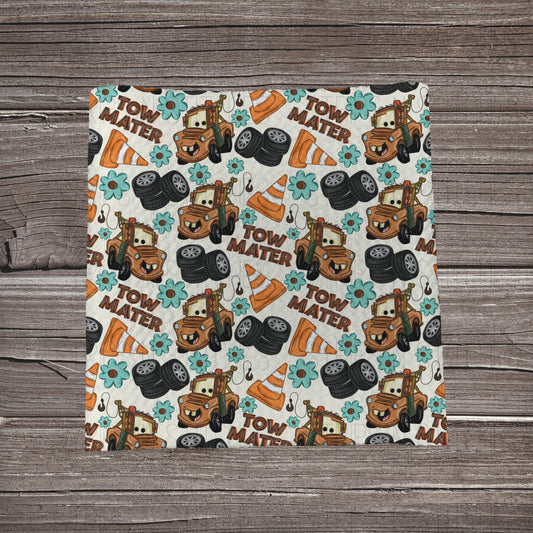 Tow Mater & Flowers | Fabric Strip | Bow Making | Headwrap | Scrunchies