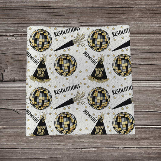 Resolutions- White | Fabric Strip | Bow Making | Headwrap | Scrunchies