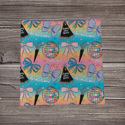 Resolutions- Ombré | Fabric Strip | Bow Making | Headwrap | Scrunchies