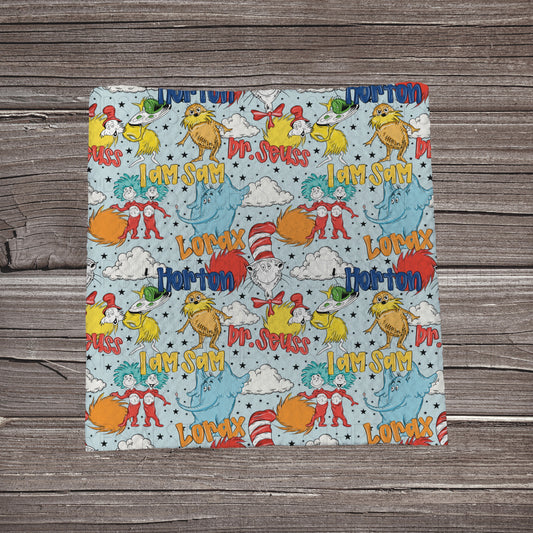Seuss & Company Scatter | Fabric Strip | Bow Making | Headwrap | Scrunchies