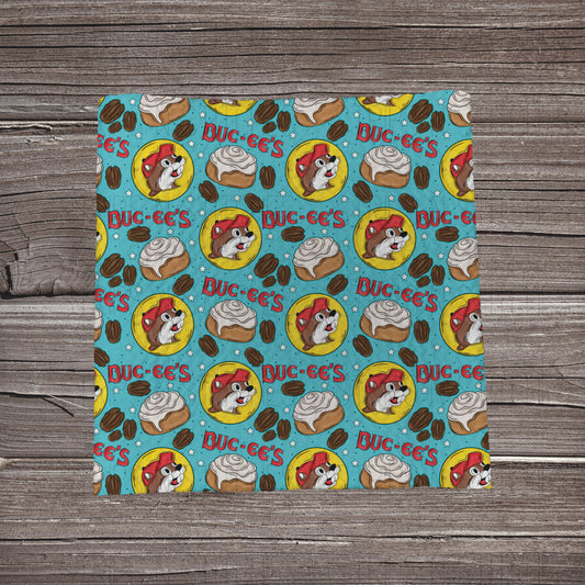 Turquoise Buc-ee’s | Fabric Strip | Bow Making | Headwrap | Scrunchies