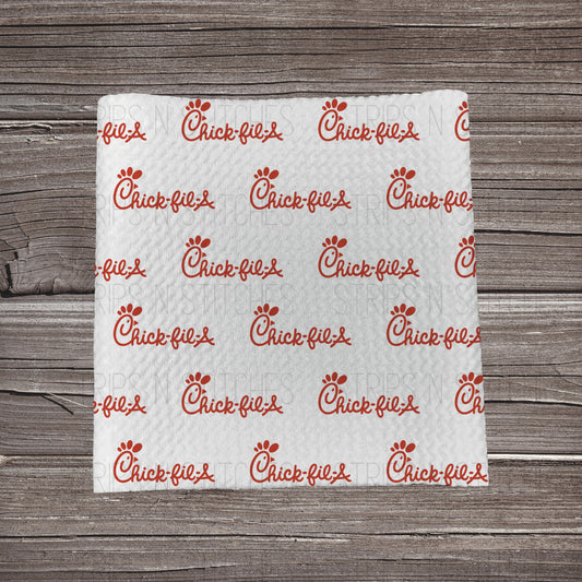 Chick Fil A Fabric Strip- Bow Making- Headwrap- Scrunchies