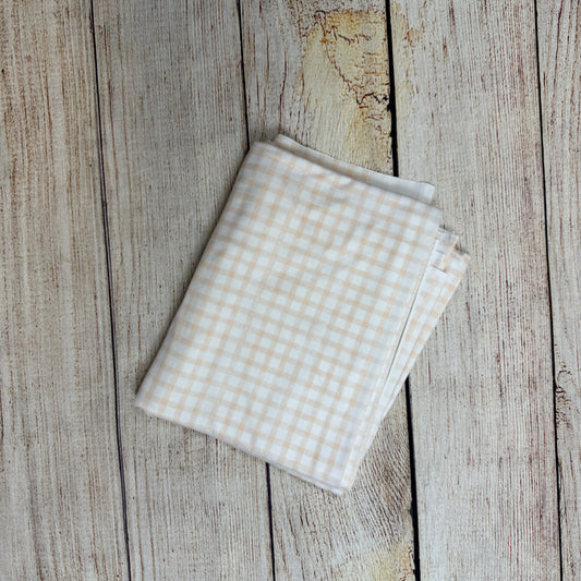 Full Yard - Peachy Gingham