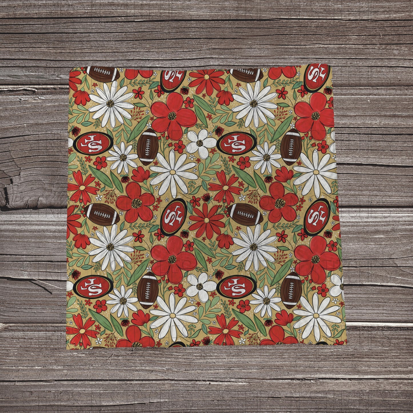 2023 NFL Floral Teams | All 32 Teams Available | Fabric Strip- Bow Making