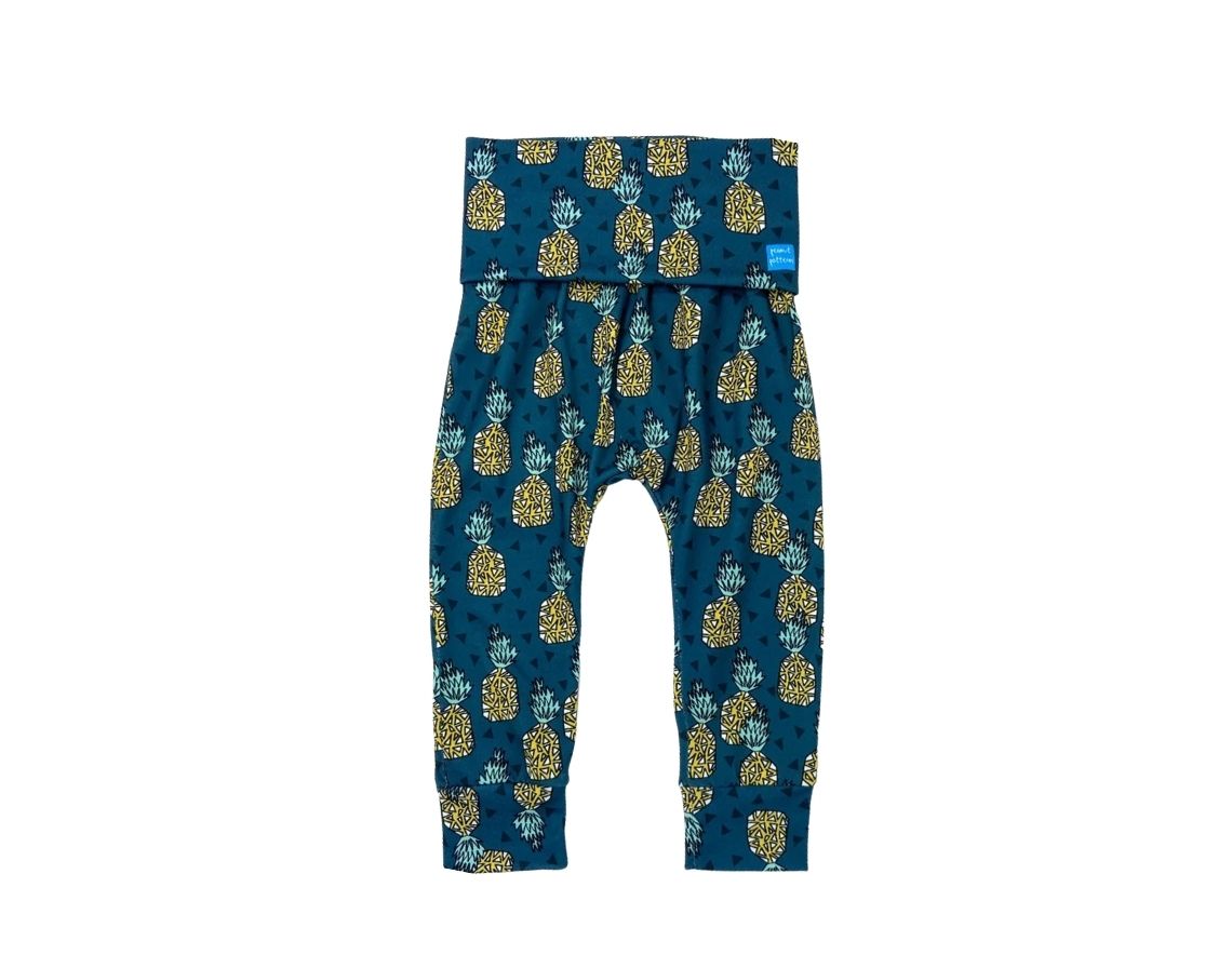 SOLID COLOR WAIST & CUFFS - Ready to Sew Pre-Cut Adjustable Joggers Up to Size 8