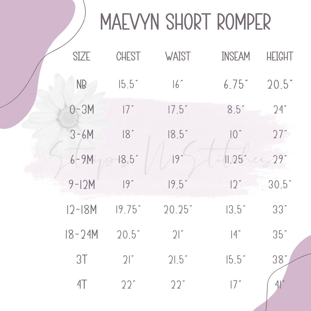 Ready to Sew Pre-Cut Maevyn Short Romper