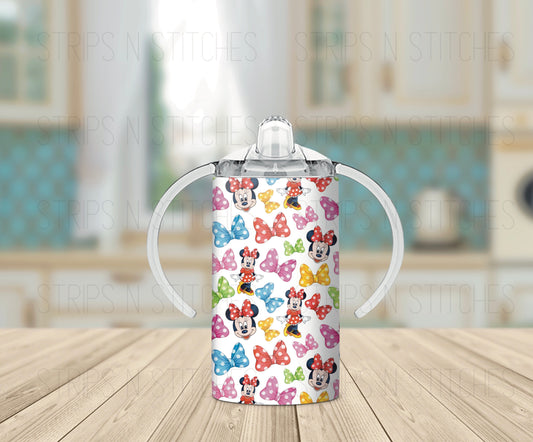 Mouse & Bows - Grow with Me Tumbler- 12oz- Two Lids
