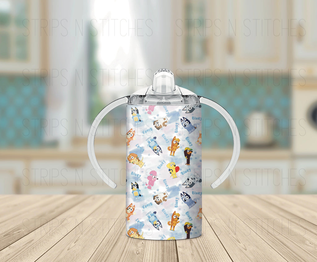 12oz Grow With Me Sippy Custom Sublimation Tumbler Transfer
