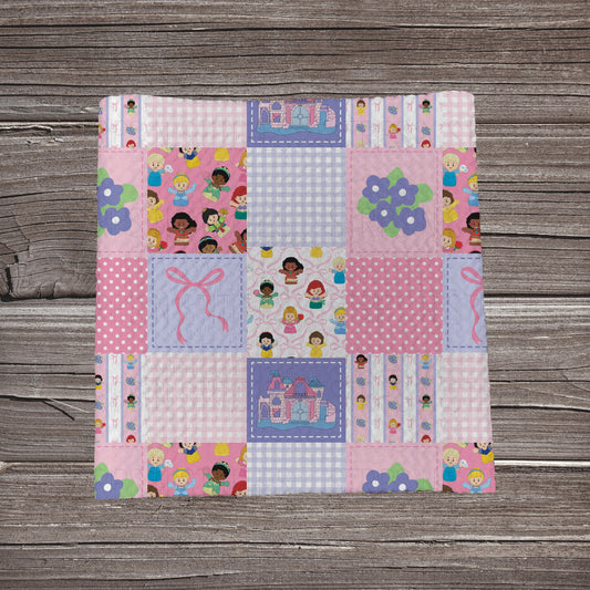 Princess Small People Patchwork | Bullet Fabric Strip | Bow Making | Scrunchie