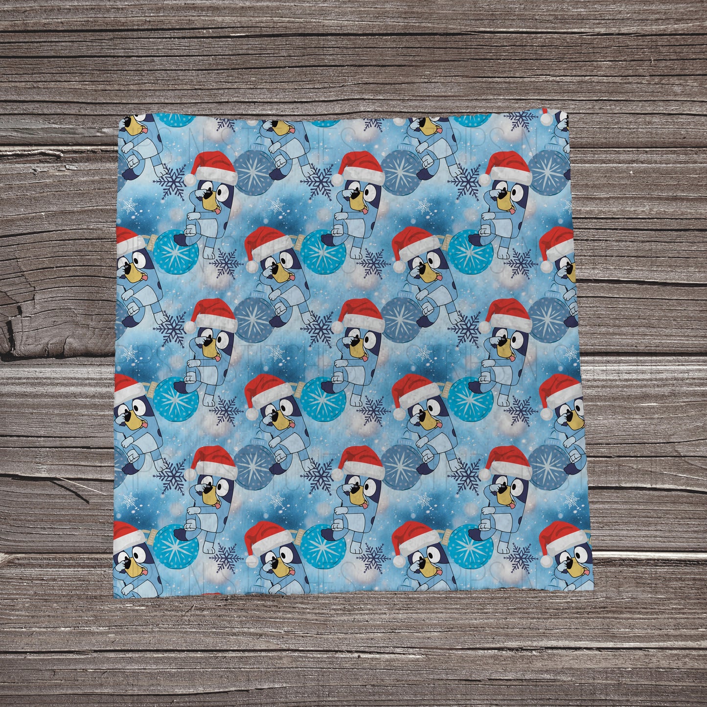 Santa Heelers | Fabric Strip | Bow Making | Headwrap | Scrunchies