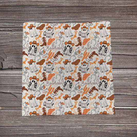 Boo-haw Ghosts | Fabric Strip- Bow Making- Headwrap- Scrunchies